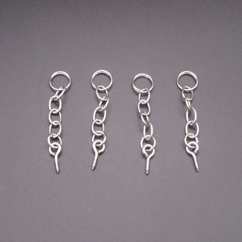【工厂低价生产】 金属钥匙圈+羊眼钉  钥匙光圈 饰品羊眼钉 交期准时